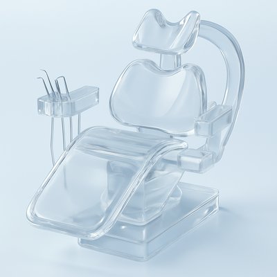 Transparent Dental Chair Design for Modern Clinics