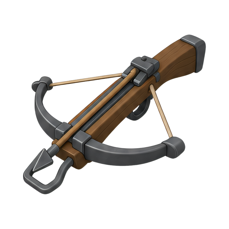 detailed crossbow mechanism
