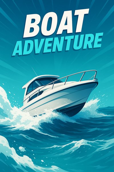 Dynamic Boat Adventure in Vibrant Waters