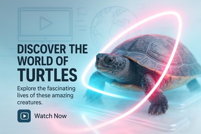Promotional Graphic for Turtle Exploration Content