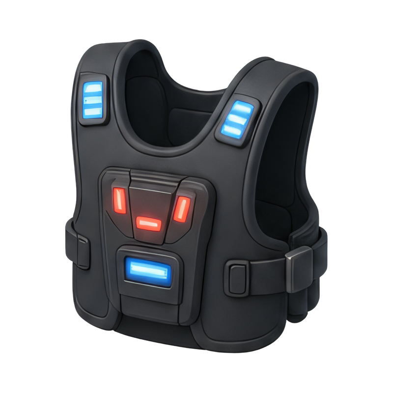 dynamic laser tag vest