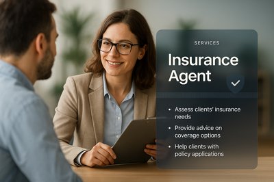 Professional Insurance Agent Consultation in Modern Design