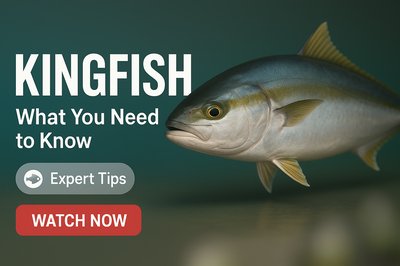 Informative Video Thumbnail Featuring Kingfish