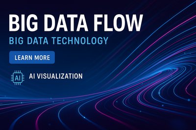 Modern Big Data Technology Promotional Graphic