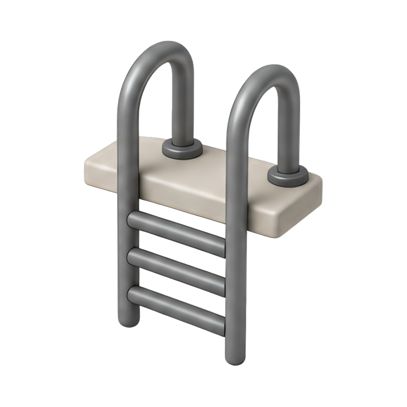 modern pool ladder design