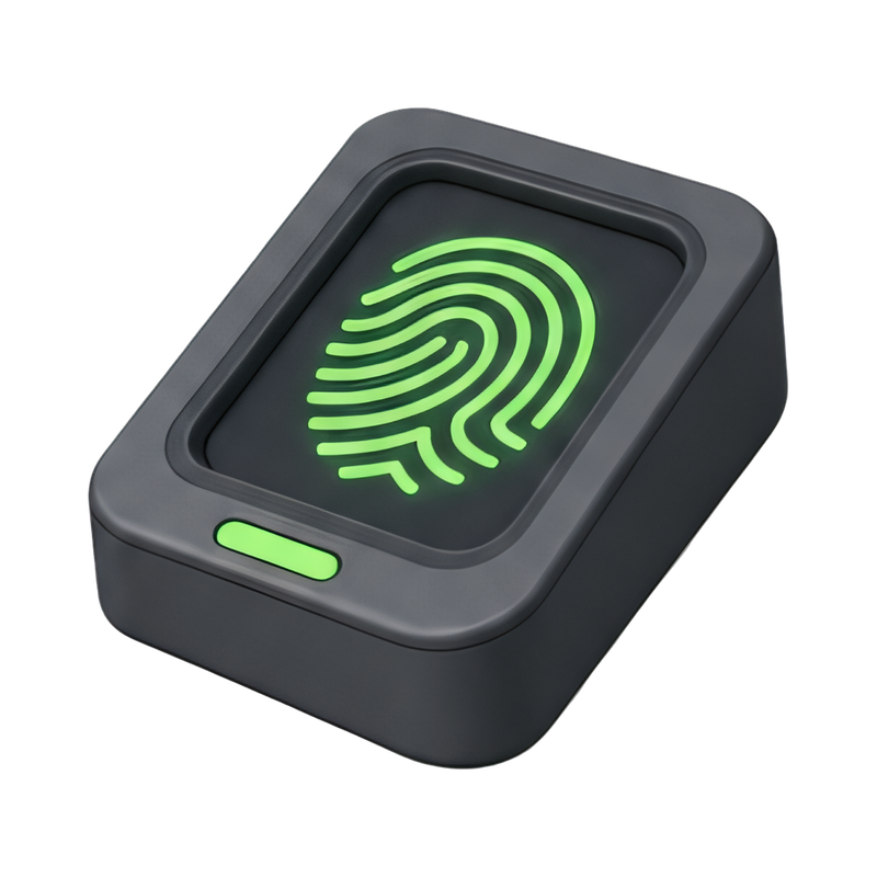 secure biometric fingerprint scanner