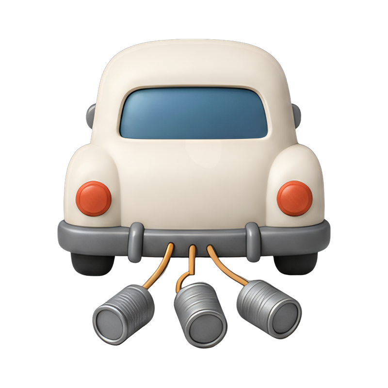classic just married car decor