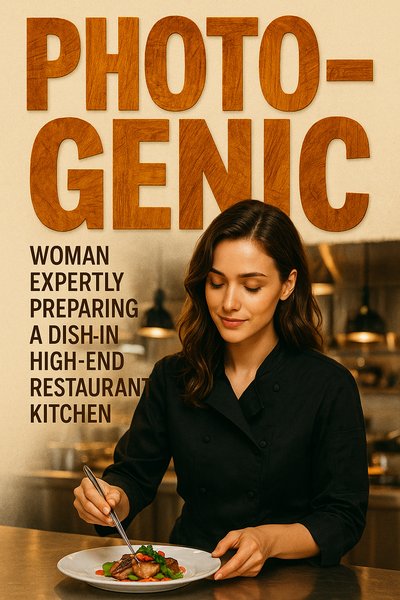 Culinary Presentation in a High-End Kitchen