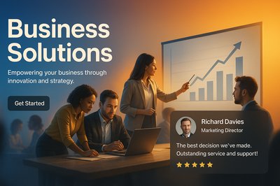 Dynamic Business Illustration for Solutions and Strategy