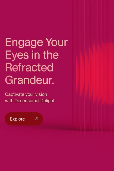 Vibrant Promotional Graphic for Dimensional Experience