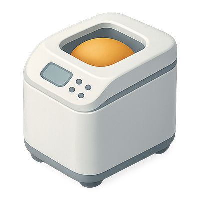 Modern Bread Maker Appliance with Digital Controls