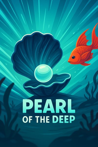Vibrant Pearl of the Deep with Dynamic Elements