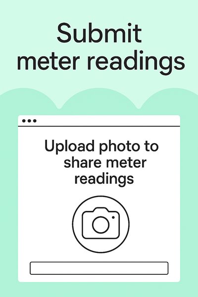 User Interface Design for Meter Reading Submission