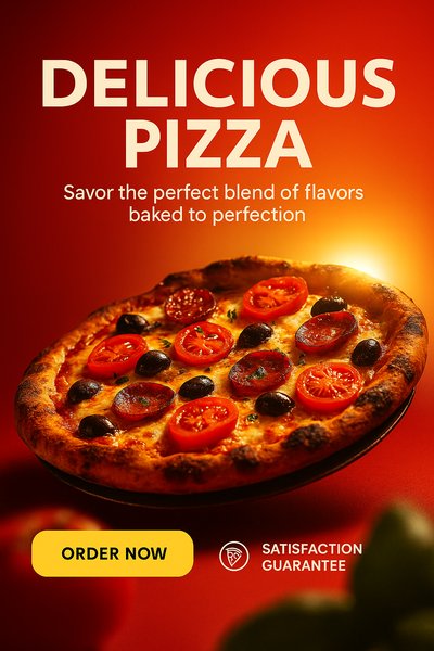 Dynamic and Engaging Pizza Composition for Online Promotion