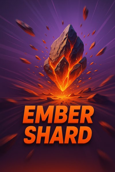 Dynamic Ember Shard with Explosive Energy