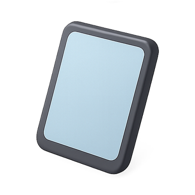 Sleek Minimalistic Smartphone Mockup with Soft Reflection