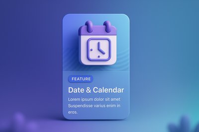 Modern Testimonials Section with 3D Illustration