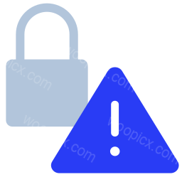 security warning caution
