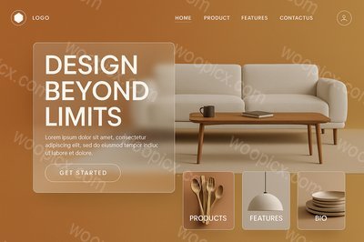 Modern Ballet Landing Page Design with Elegant Features