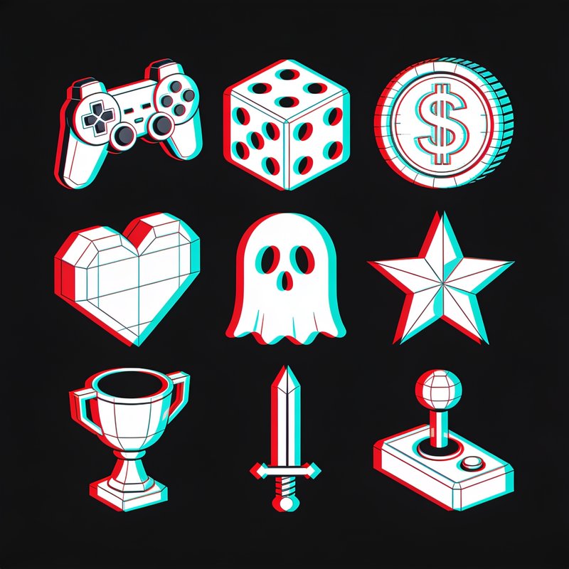 vibrant anaglyph 3D effect