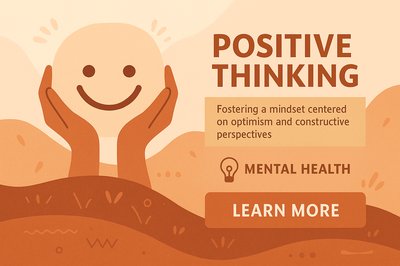 Positive Thinking and Mental Health Concept Slide