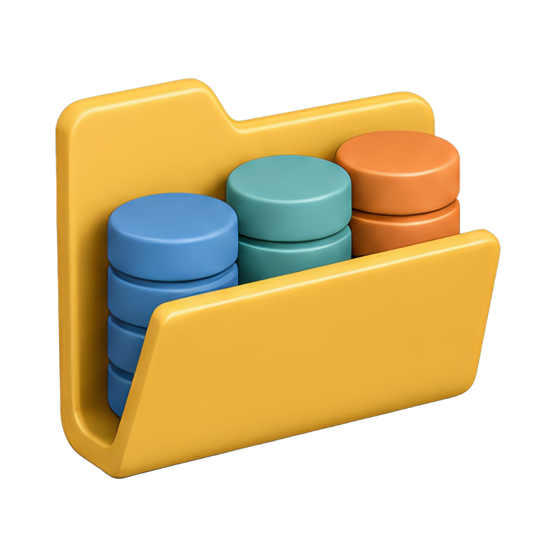 Organized dataset folders