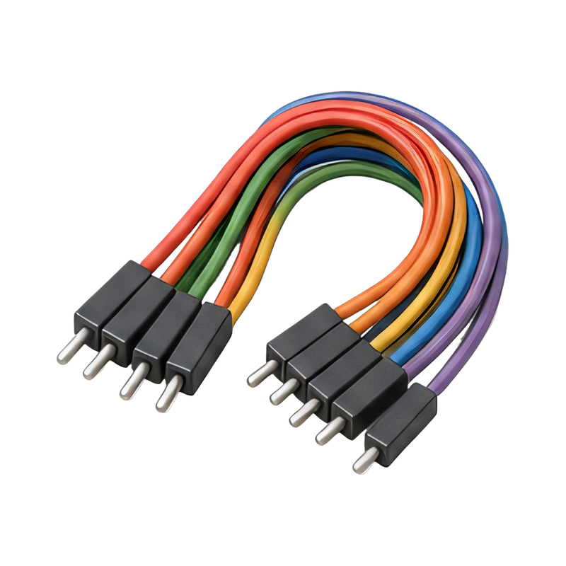 Colorful jumper wire bundle