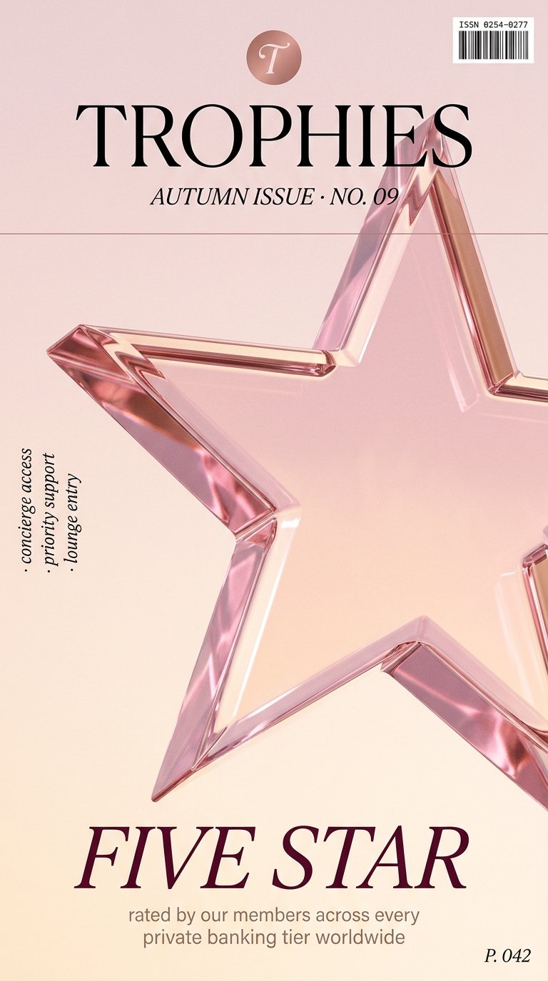 Elegant 3D Star Design