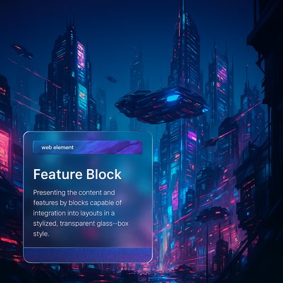 Futuristic Cyberpunk Cityscape at Night with Neon Lights