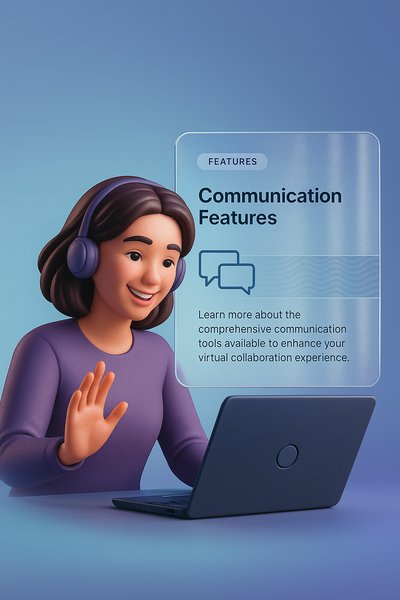 Engaging Online Communication Features Illustrated