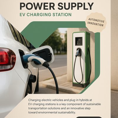 Innovative Power Supply for Electric Vehicle Charging Station