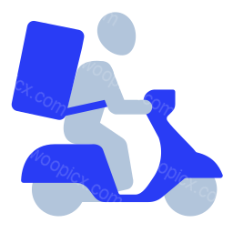 delivery scooter courier