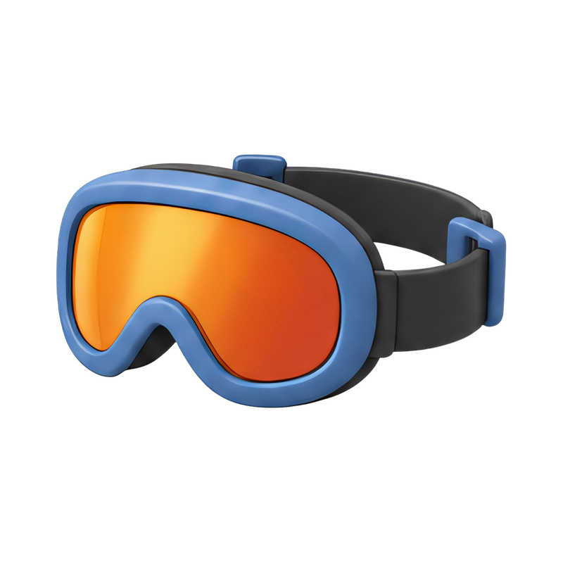Sleek ski goggles for winter sports