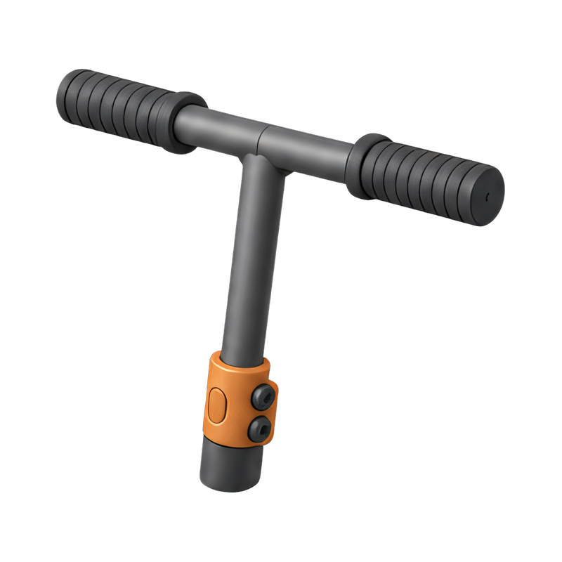 T-bar handlebar with stem