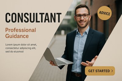 Professional Consultant Guidance Visual Design
