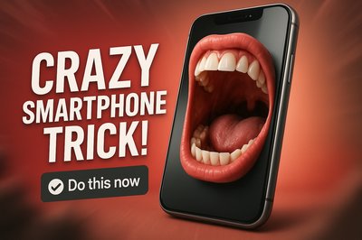 Engaging Promotional Graphic for Smartphone Trick