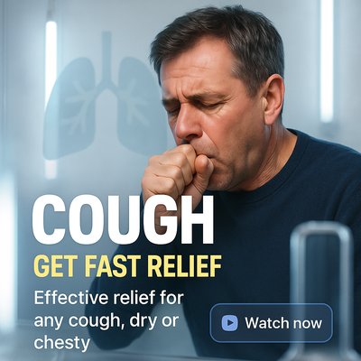 Health Promotion Image for Cough Relief Product