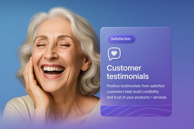 Elegant Smile of Maturity - Senior Woman Portrait