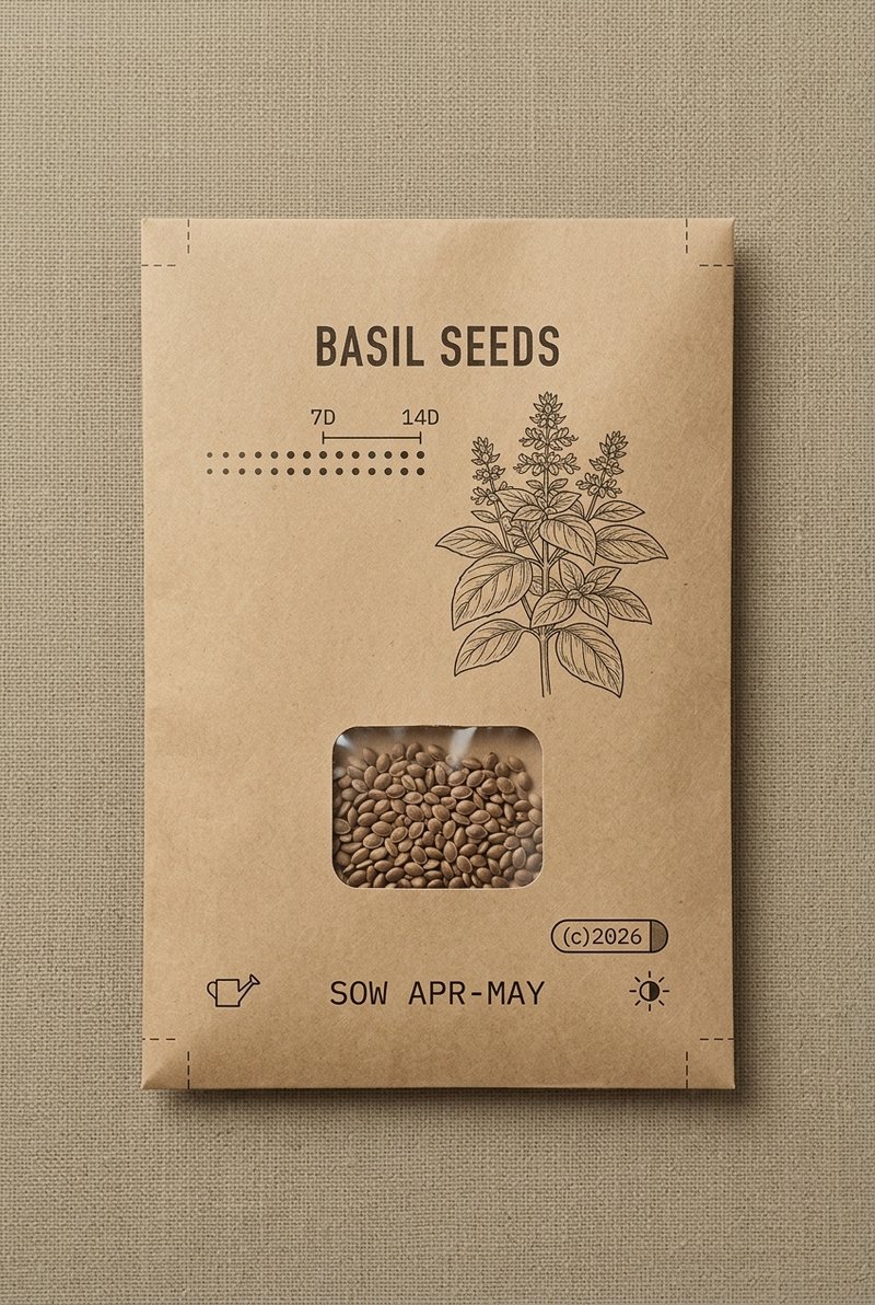 fresh green seedling in soil
