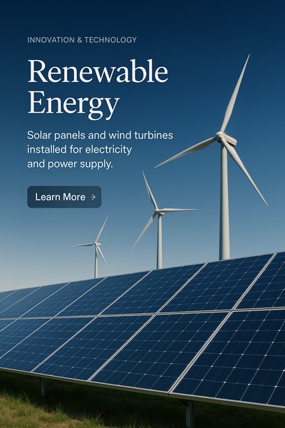 Innovative Renewable Energy Solutions with Solar and Wind Power