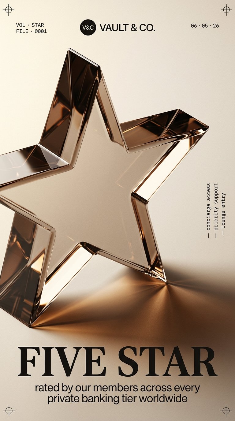 Colossal Glass Star Design