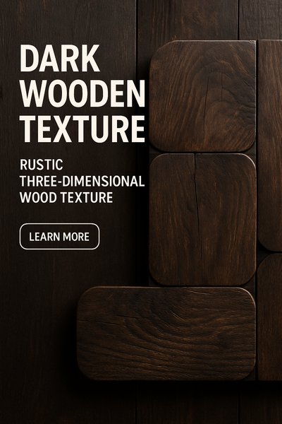 Modern Wooden Texture Design with Typography and Call-to-Action