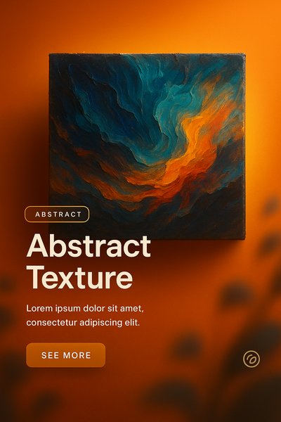 Vibrant Abstract Texture Artwork with Artistic Flair