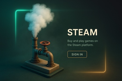 Neon World of Steam with 3D Realism and Fog Effects