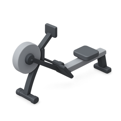 3D Fitness Equipment Icon for Workouts and Exercises