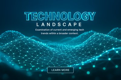 Dynamic 3D Wave Landscape for Technology Exploration