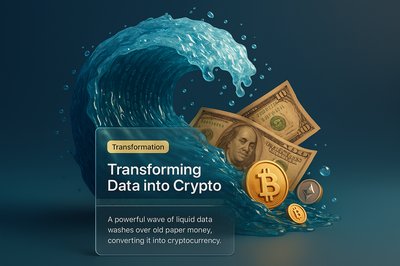 Transformative Wave of Data Converting Paper Money to Crypto