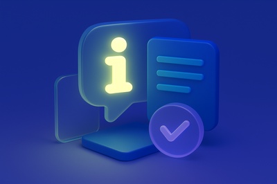 Soft Light and Shadows in a 3D Icon Composition