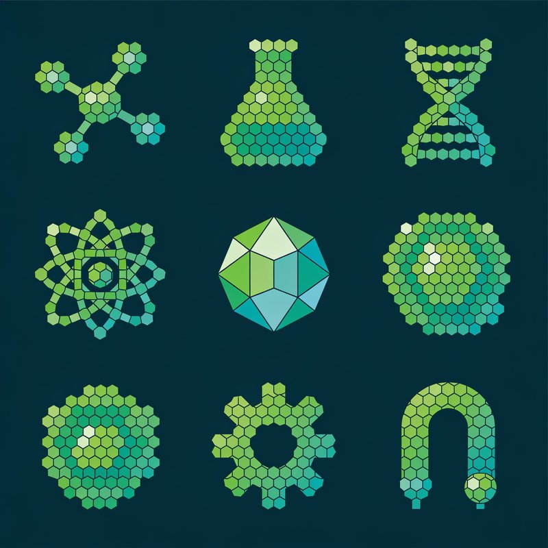 geometric hexagon tiling pattern