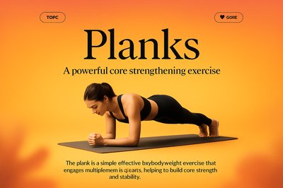 Dynamic Landing Page Design for Planks Exercise